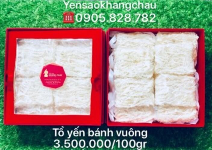 [ OCOP]  Tổ Yến Bánh Vuông XK (4Sao)