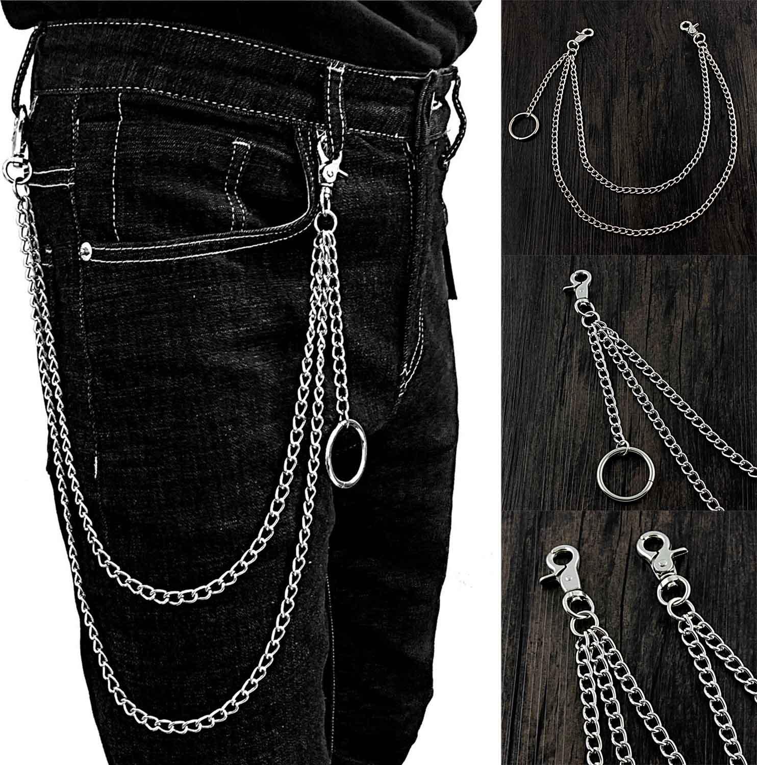Dây xích đeo quần cá tính punk