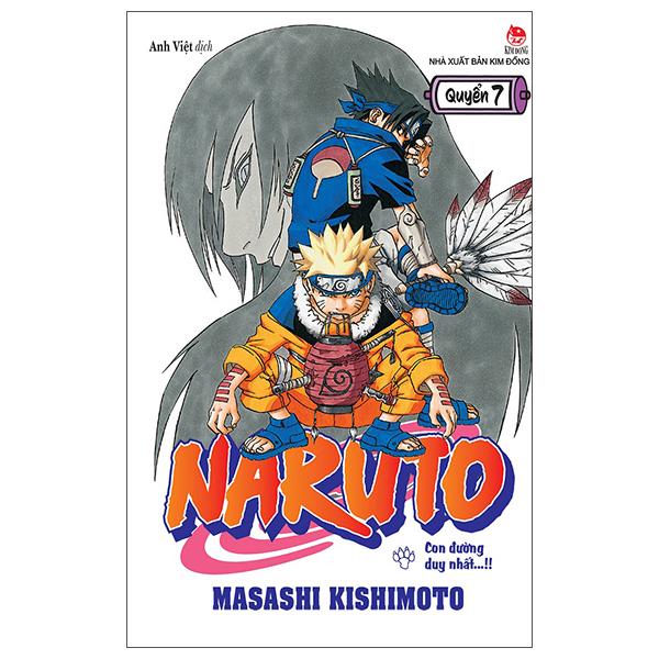 Sách - Naruto - Tập 7 - Con Đường Duy Nhất...!! (Tái Bản 2025)