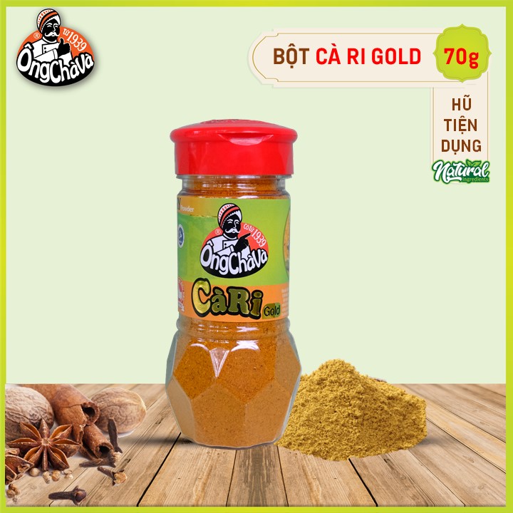 Bột Cà Ri Gold Ông Chà Và 70g (Curry Seasoning Powder)