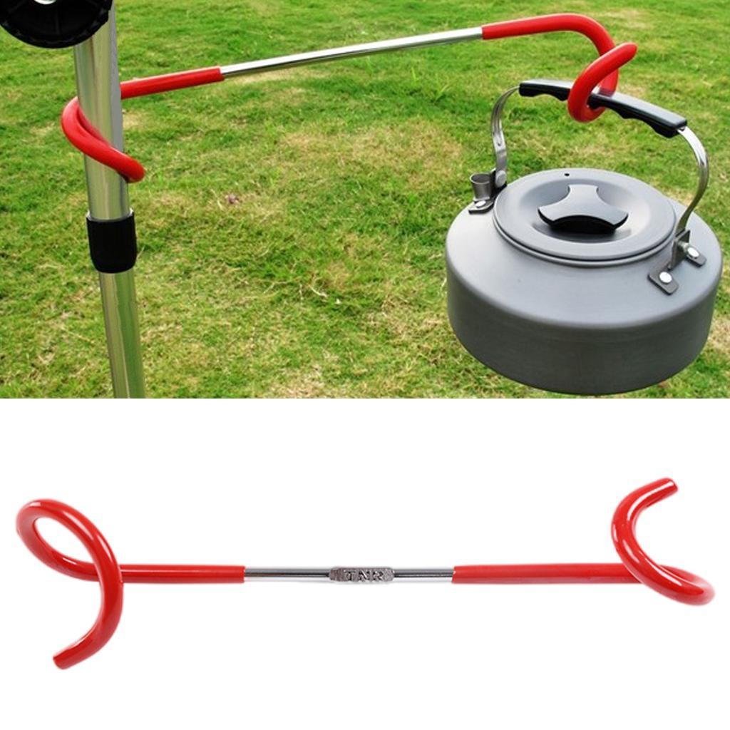 Camping Lantern Hanger Hook Tent Pole Tree Branch Bag Utensil Holder