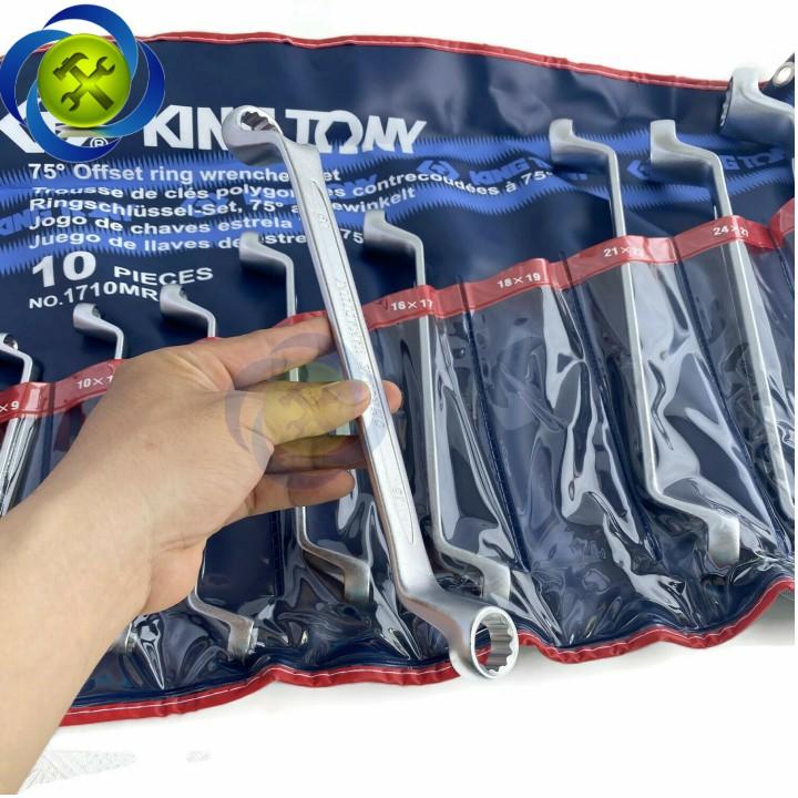 Bộ cờ lê 2 đầu tròng Kingtony 1710MR 10 cây từ 6-32mm