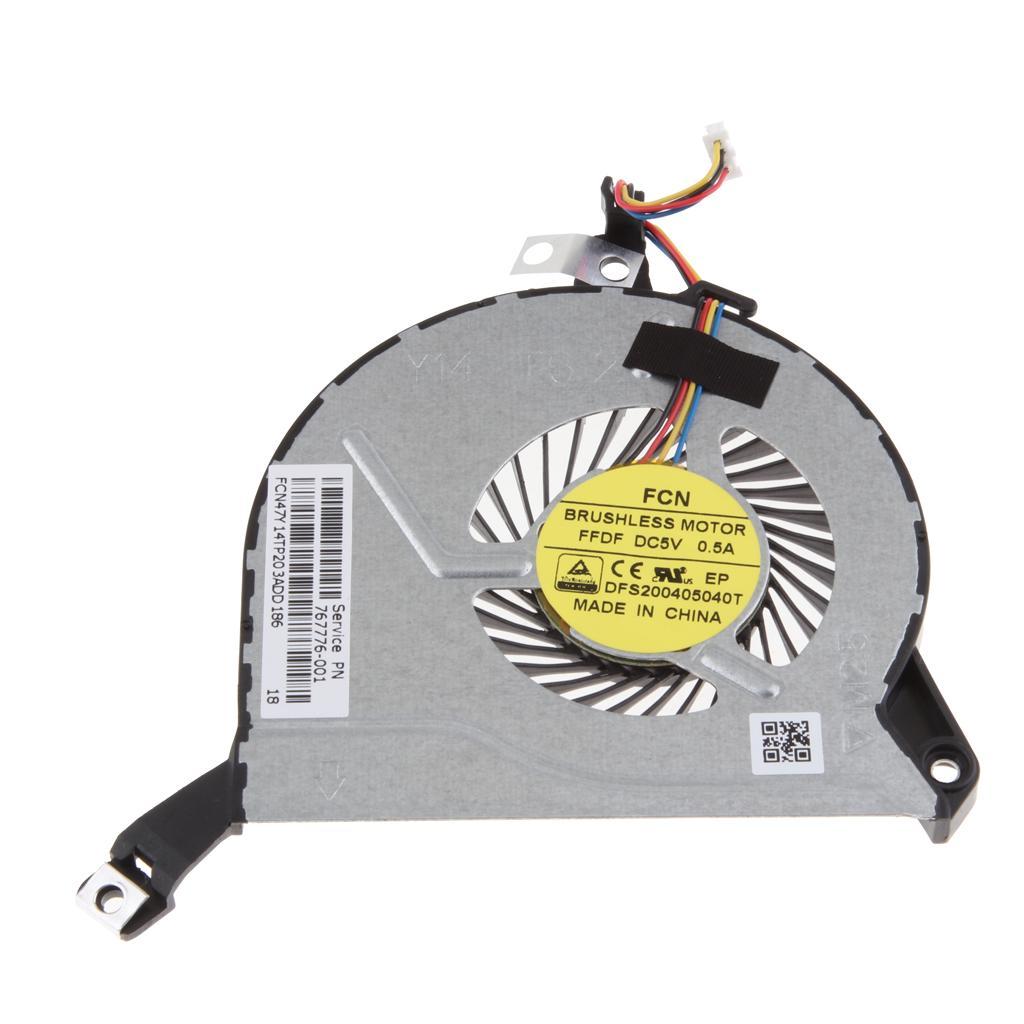 Prettyia PC CPU Cooling Fan for HP 14 - P 15 - P 16 - P 17 -