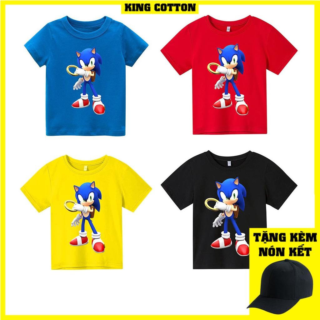 Áo thun trẻ em Sonic 6 Có size người lớn, King Cotton