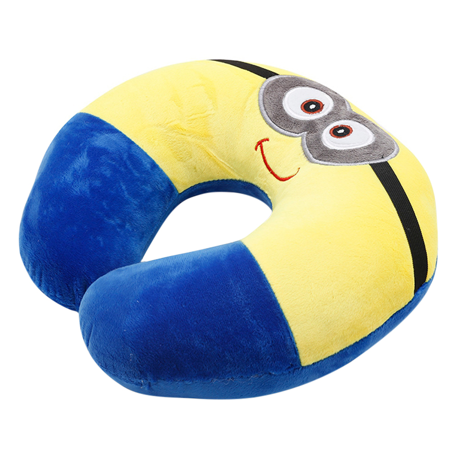 Gối Kê Cổ Du Lịch Văn Phòng Tmark Minion Vàng - Xanh Phối Vàng