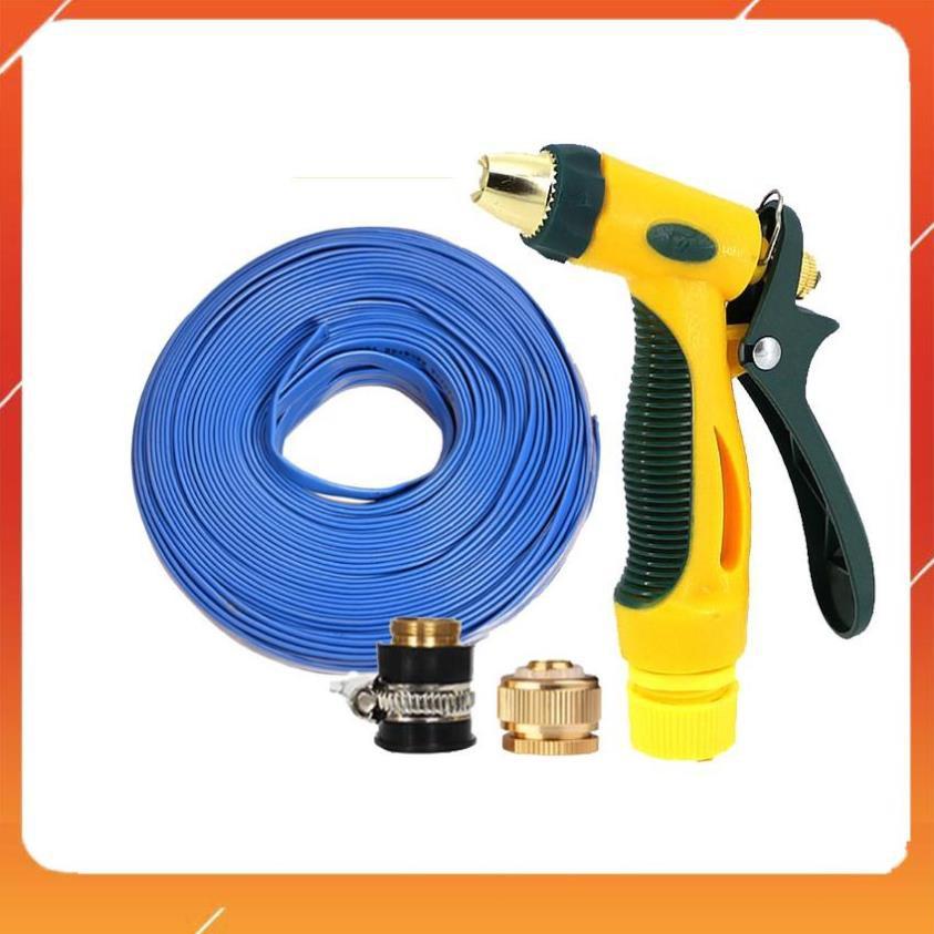 Bộ dây vòi xịt nước rửa xe, tưới cây tăng áp 3 lần,loại 20M 206317