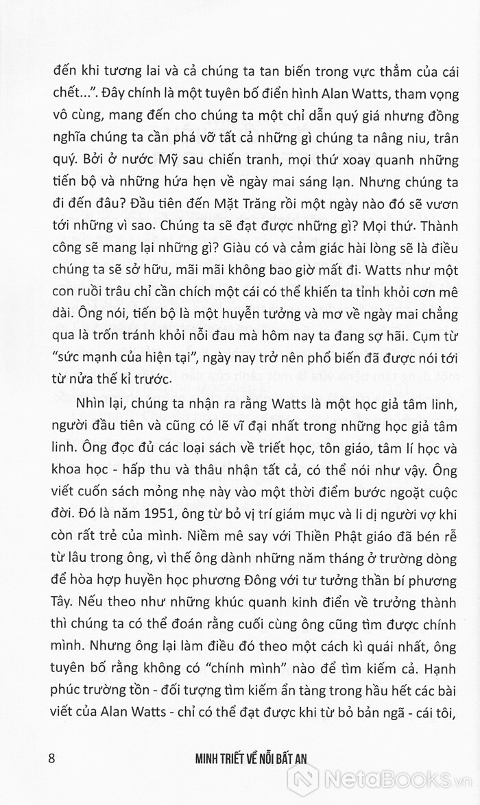 Minh Triết Về Nỗi Bất An - Một Thông Điệp Cho Thời Đại Đầy Lo Âu (ĐT)