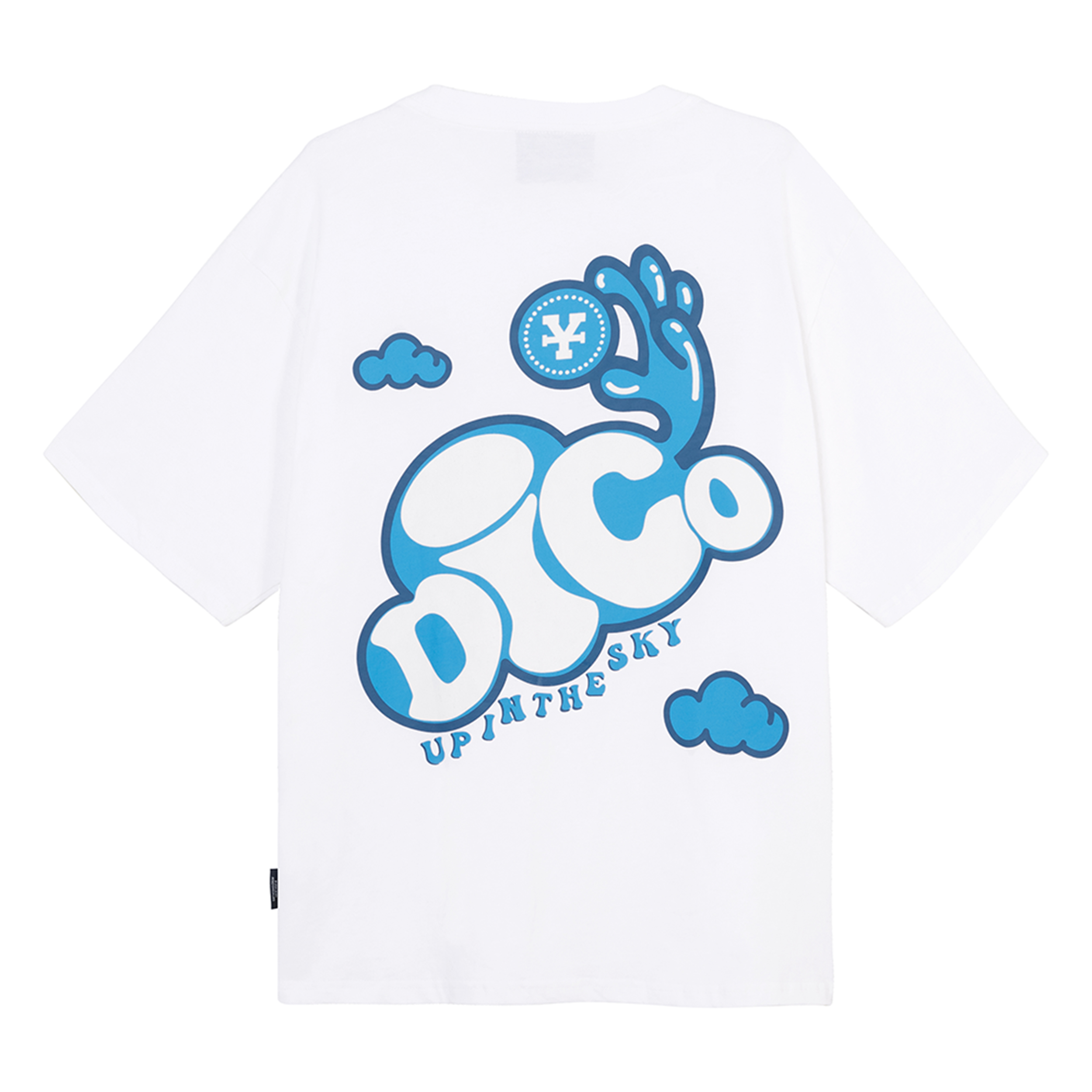 DirtyCoins Áo thun Up In The Sky T-shirt - White