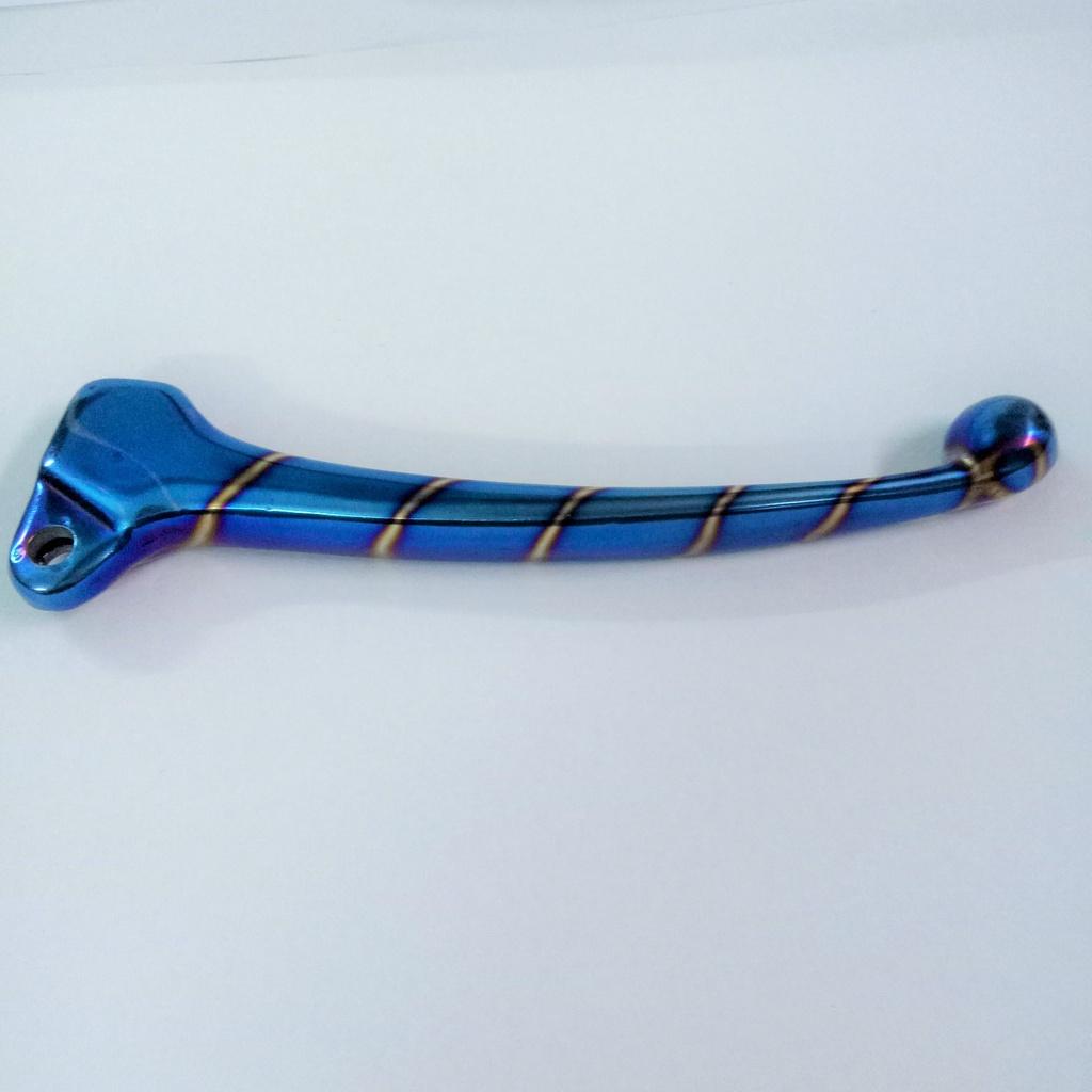 TAY THẮNG ĐÙM CHO WAVE NHỎ INOX MÀU TITAN