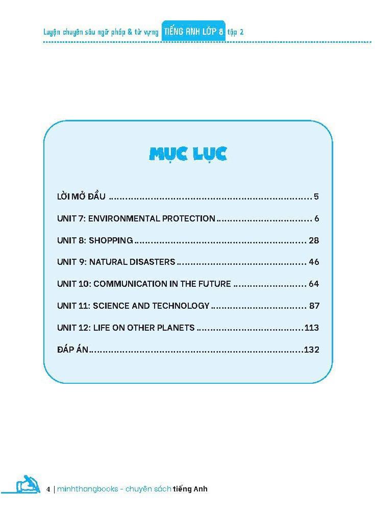 Global Success - Luyện Chuyên Sâu Ngữ Pháp Và Từ Vựng Tiếng Anh Lớp 8 - Tập 2