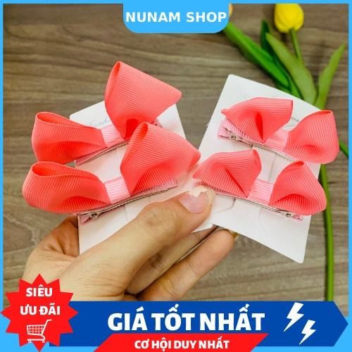 Set 2 kẹp tóc nơ công chúa siêu đáng yêu hottrend Nunam shop