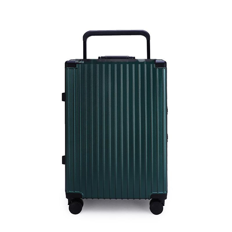 Phong cách mới nhất mới lưới màu đỏ rộng vali xe đẩy tắt tiếng bánh xe đa năng hộp mật khẩu 24 inch vali quá khổ 20 inch trường hợp lên máy bay