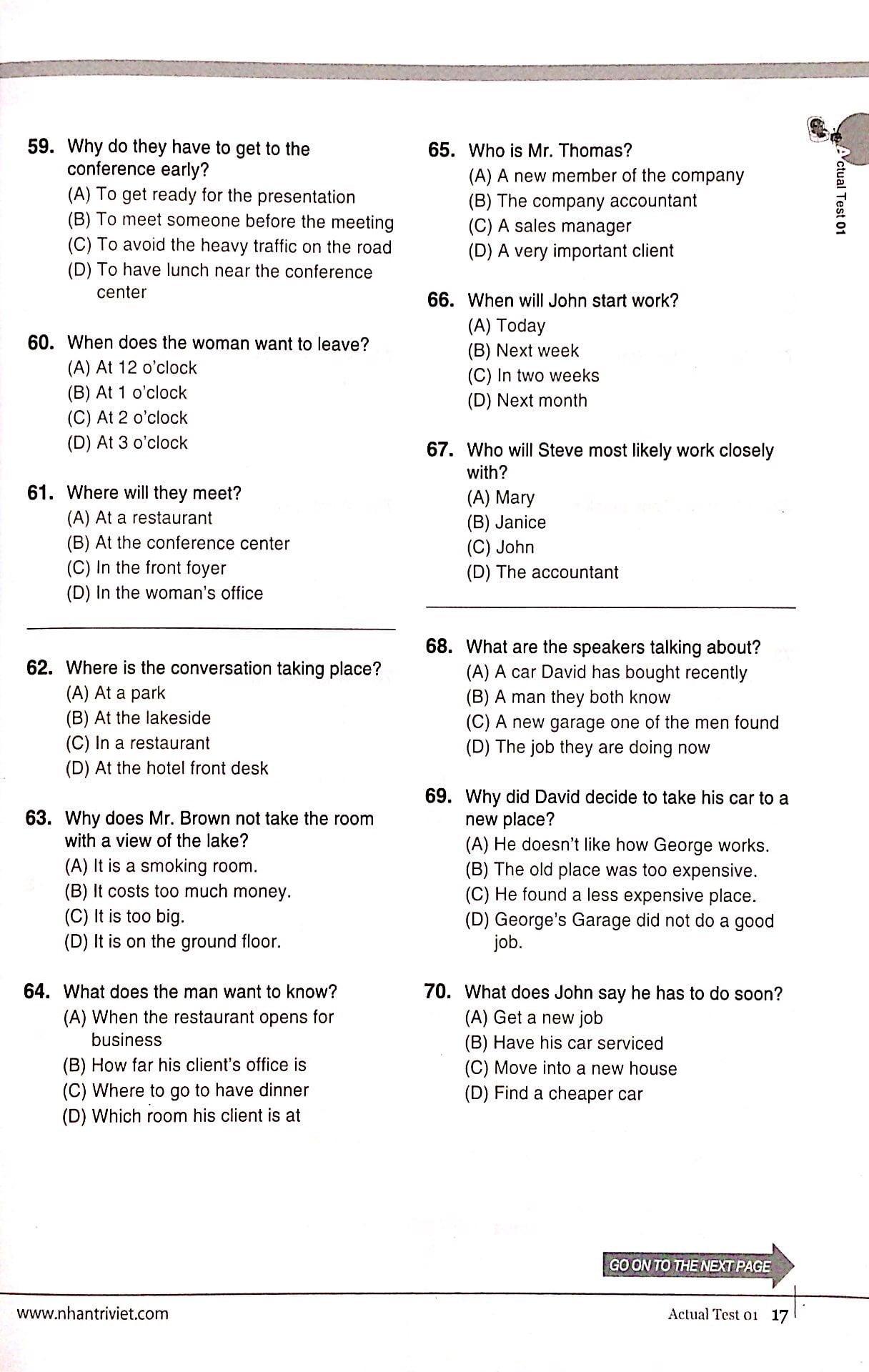 Economy TOEIC LC1000 Volume 2