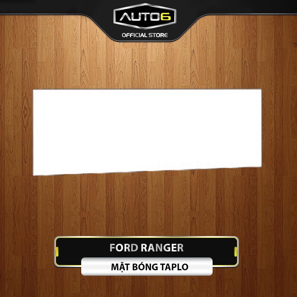 FORD RANGER: Film PPF dán màn công tơ mét - AUTO6 - Chống xước, làm mờ đi các vết xước cũ, tạo độ bóng cho xe