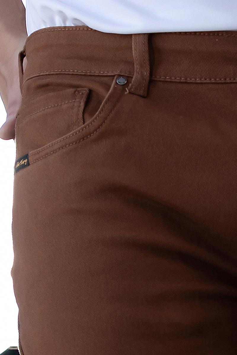 Quần khaki jeans form ôm KP22SS03-JN - BROWN
