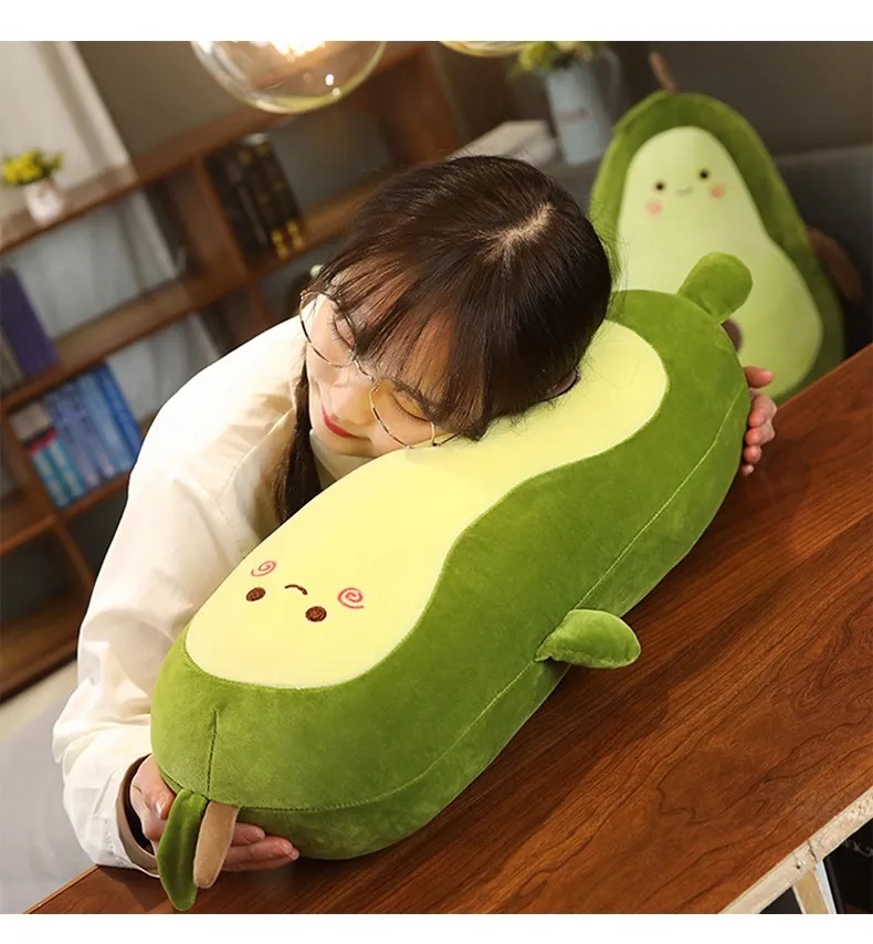 Gấu bông quả bơ, Bơ dài, Gối ôm bơ