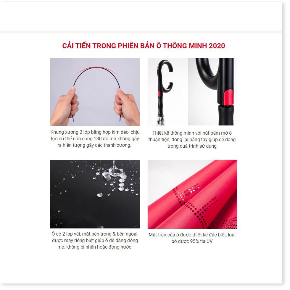 Ô dù gấp ngược thông minh đi ô tô Gia Dụng SG