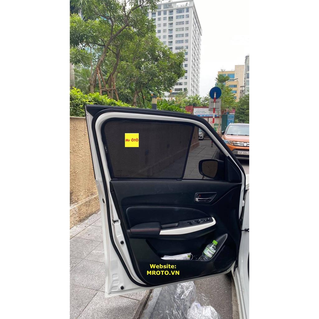 Rèm Che Nắng Xe Suzuki Swift 2018-2021 Loại 1. Cam Kết Dày Dặn ,Chuẩn Khít Theo Xe
