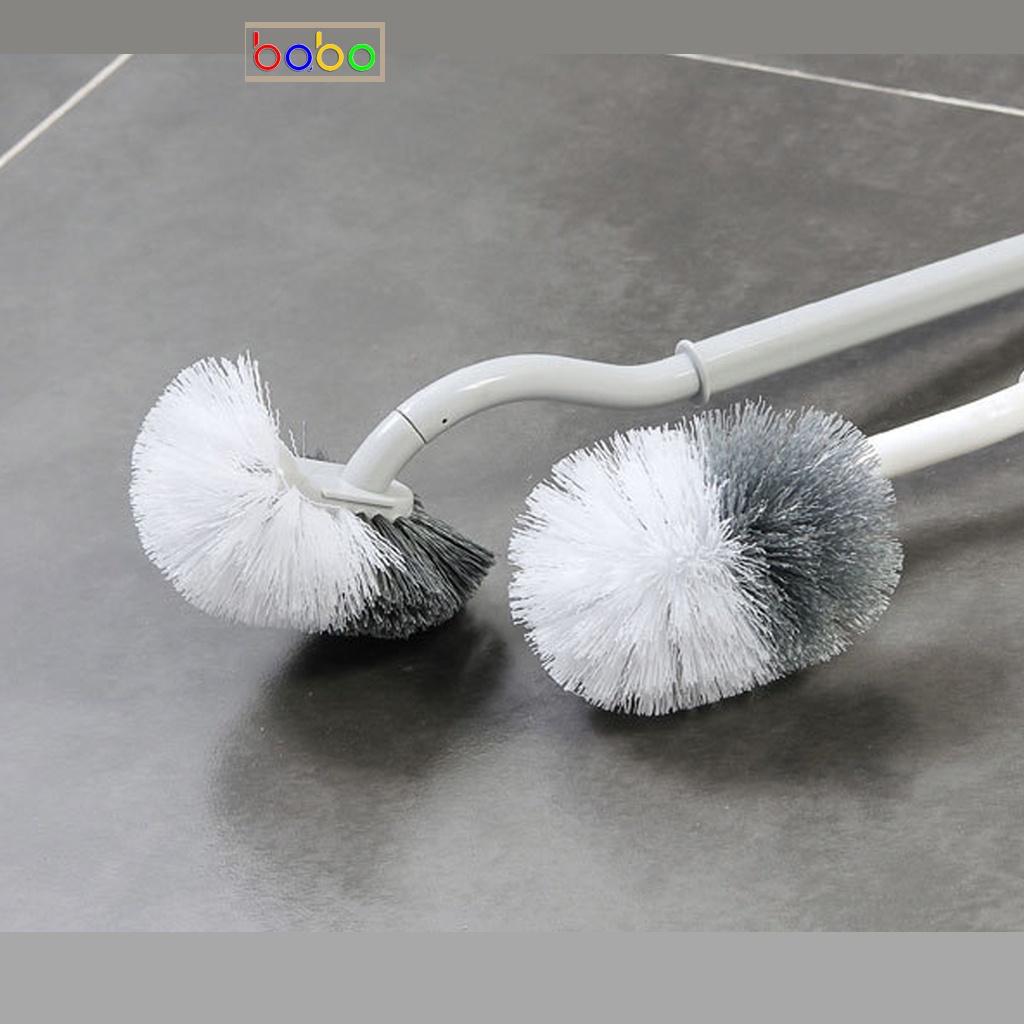 Bàn chải nhà vệ sinh cọ bồn cầu toilet không có góc chết lông mềm babo