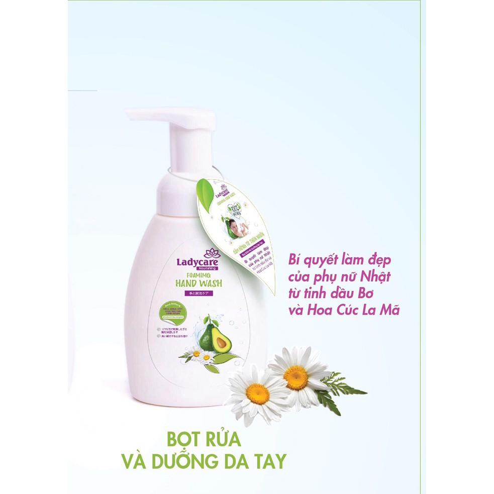 Combo 2 Chai và dưỡng da tay ladycare 250ml/chai