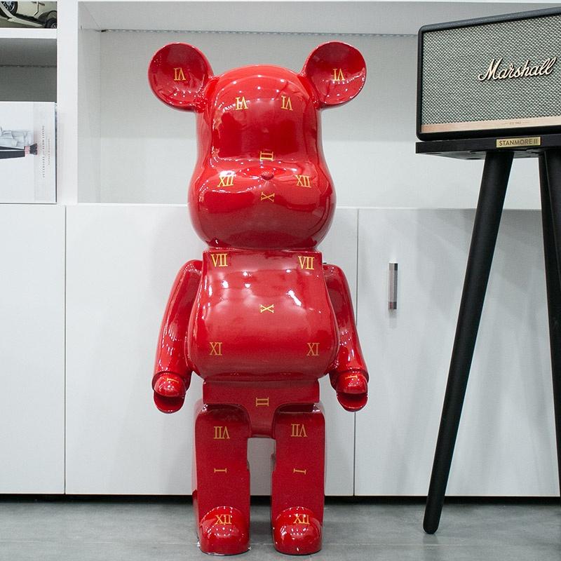 Tượng Gấu – Bearbrick XVII, tượng trang trí, thú trưng bày, quà tặng decor