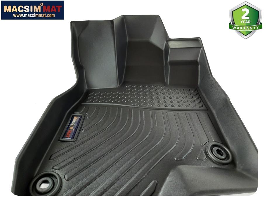Thảm lót sàn xe Acura RDX 2019 - nay Nhãn hiệu Macsim chất liệu nhựa TPV cao cấp màu đen