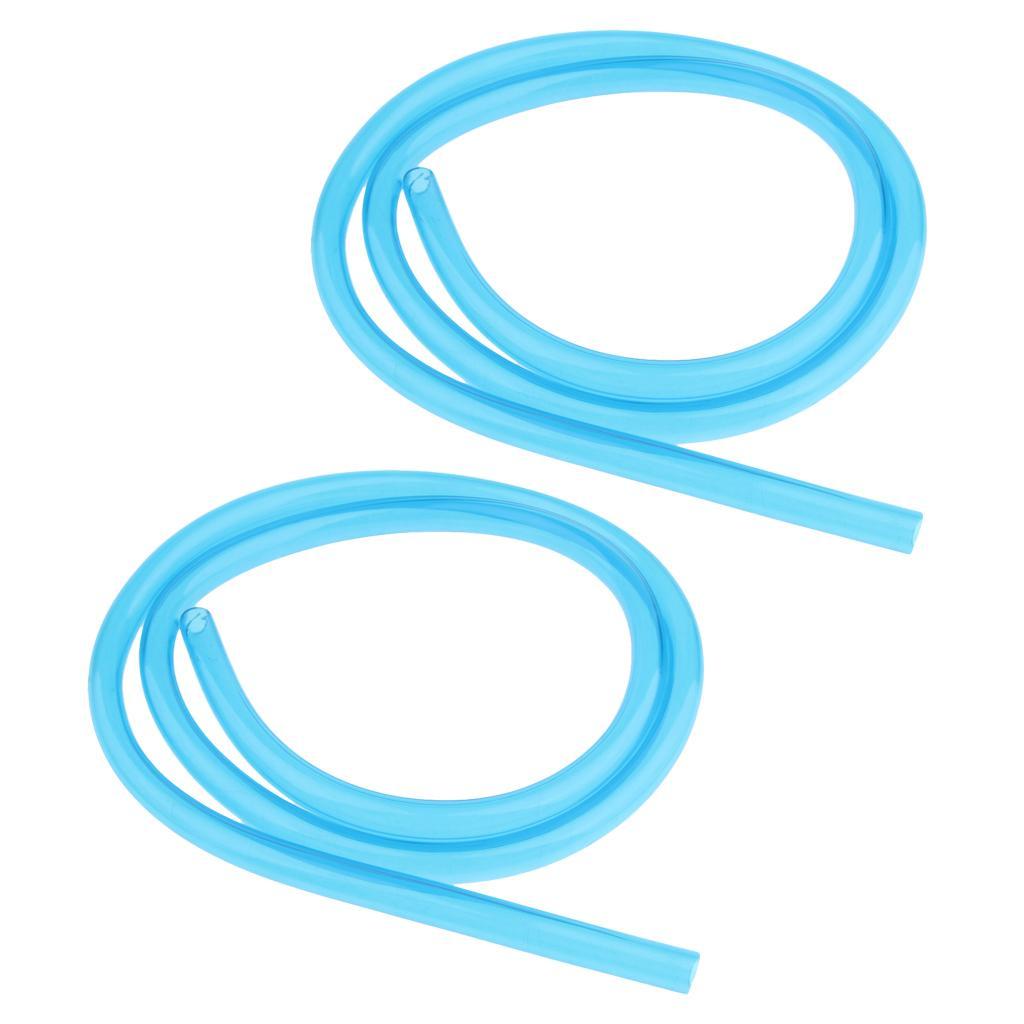 2 Pieces Hiking Water Bottle Hose Hydration Reservoir Pack Backpack Tube Pipe System