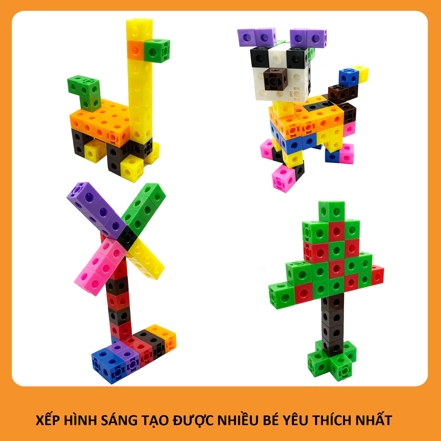 Xếp Hình Numberblocks Đồ Chơi Toán Học Thông Minh Trí Tuệ Cho Bé Linking Cube Hàng Chính Hãng Cemill