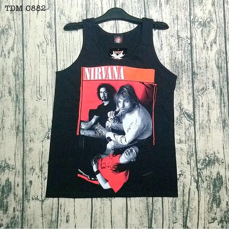 Áo Rock: áo Tanktop Nirvana TDM 0882