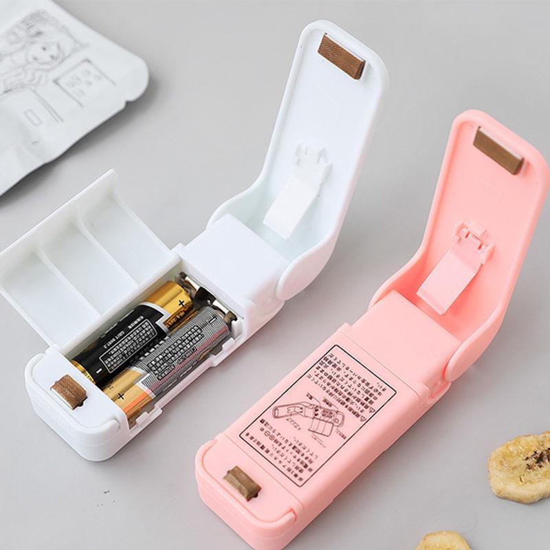 Máy hàn miệng túi MẪU MỚI dùng pin loại cầm tay mini nhỏ gọn dùng nhiệt tiện lợi loại mới-giao mẫu ngẫu nhiên