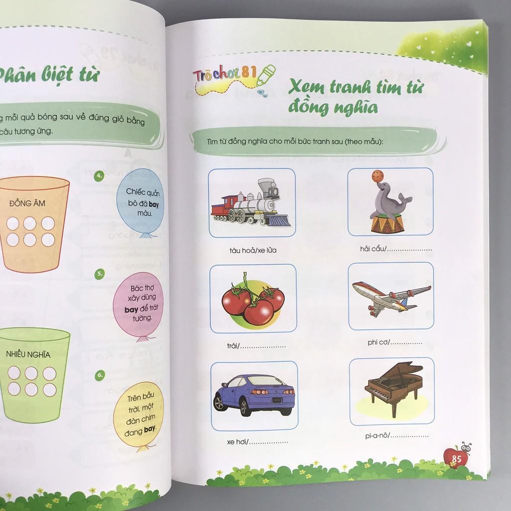 Sách - 199 Trò Chơi Rèn Luyện Ngôn Ngữ Và Tư Duy Dành Cho Học Sinh Tiểu Học