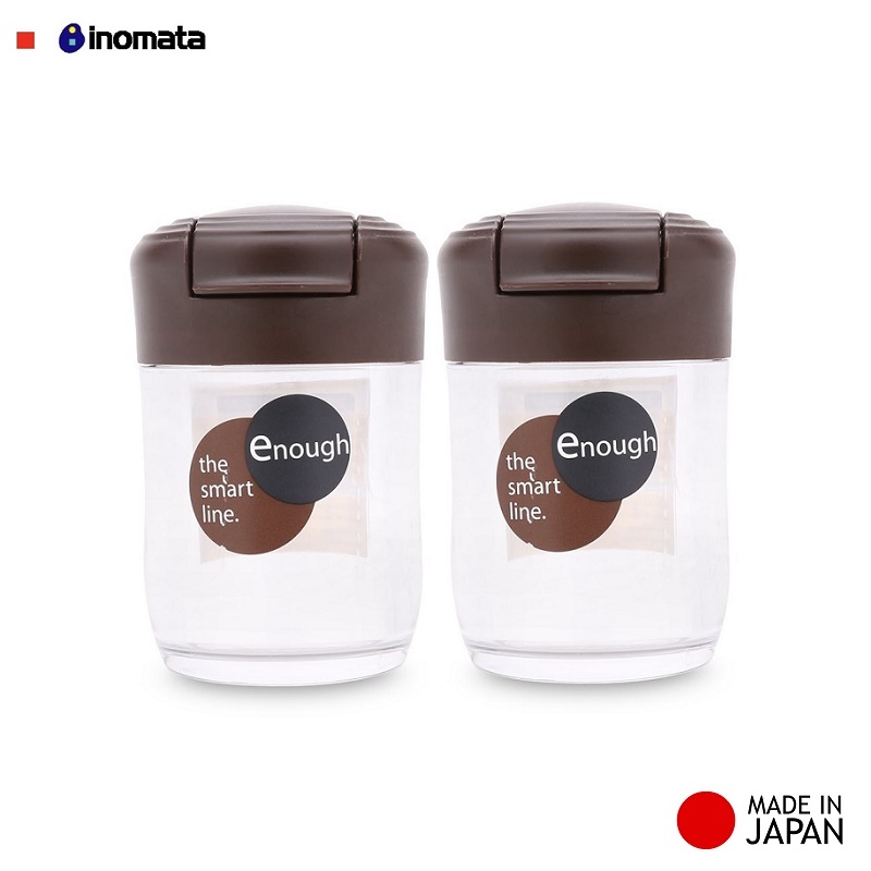 Combo 02 hũ rắc gia vị dùng cho quán ăn, nhà hàng hàng nội địa Nhật Bản (Made in Japan)