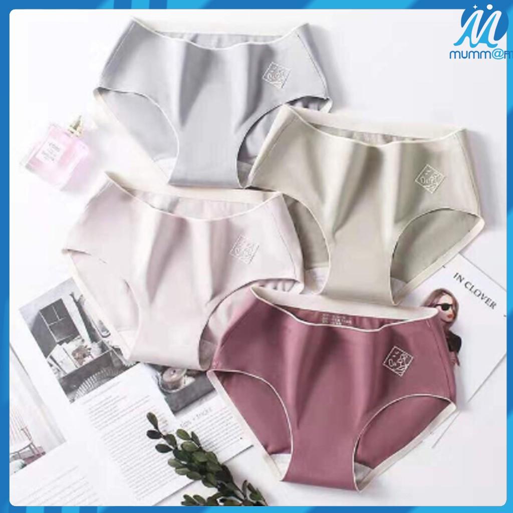 Quần lót cotton kháng khuẩn không đường may xuất Nhật .