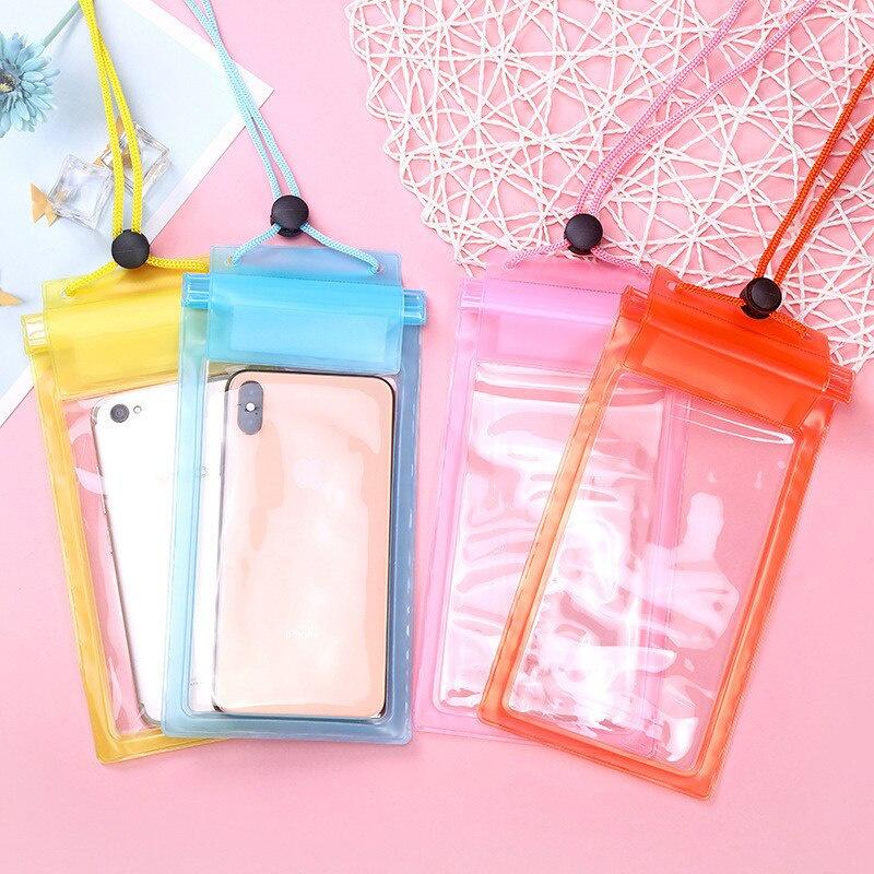 Strong 3 Layer Sealing Swimming Bags Waterproof Smart Phone Pouch Bag Diving Bags for IPhone Pocket Case for Samsung Xiaomi HTC