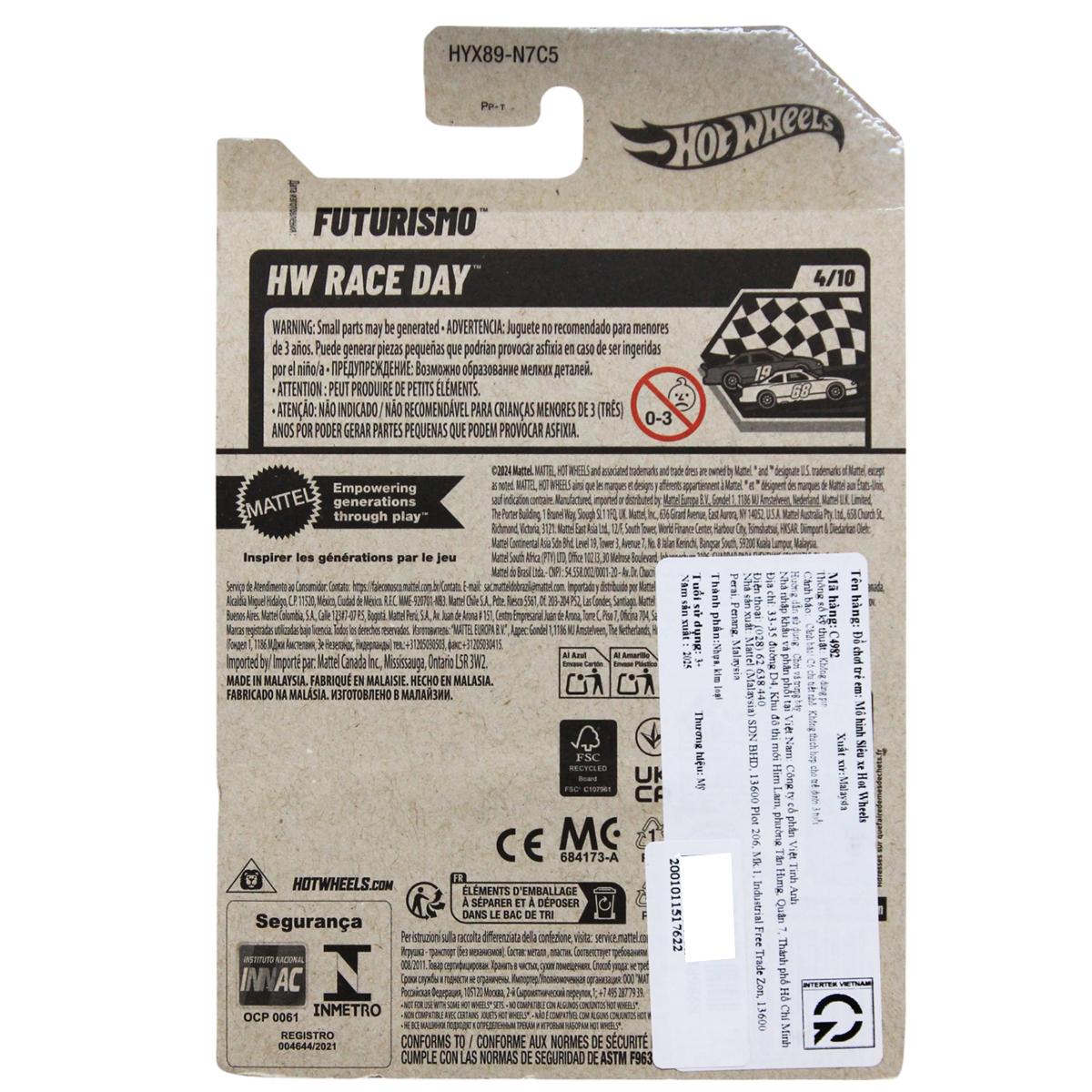 Siêu Xe Hot Wheels C4982 - 124/250 - Futurismo