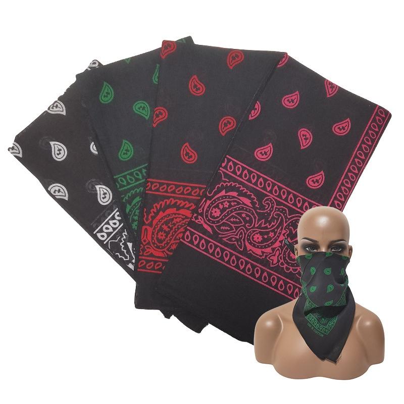 Khăn bandana màu mới kèm móc chain (theo lựa chọn)