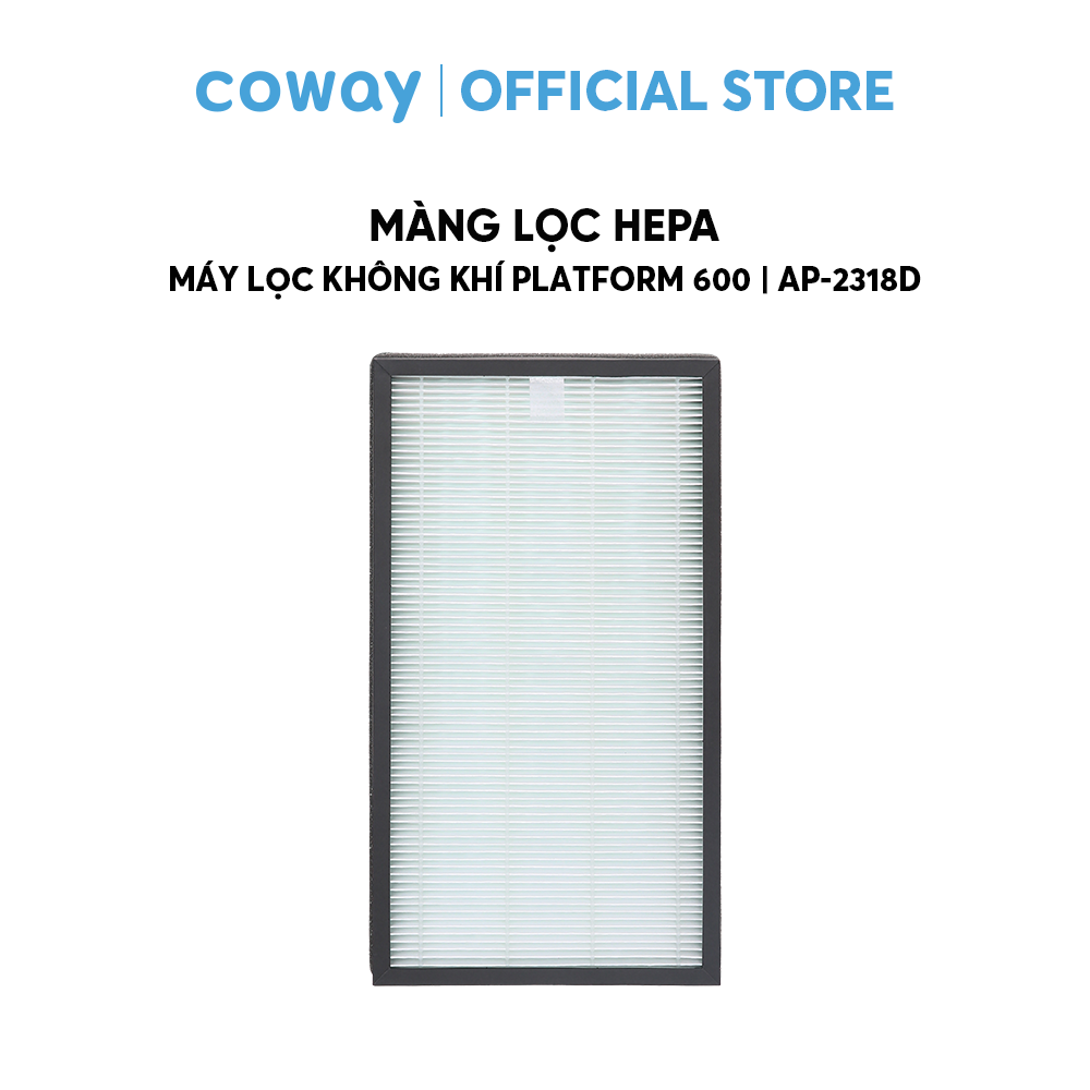 Màng lọc HEPA cho Máy lọc không khí Coway Platform 600 AP-2318D - Hàng chính hãng