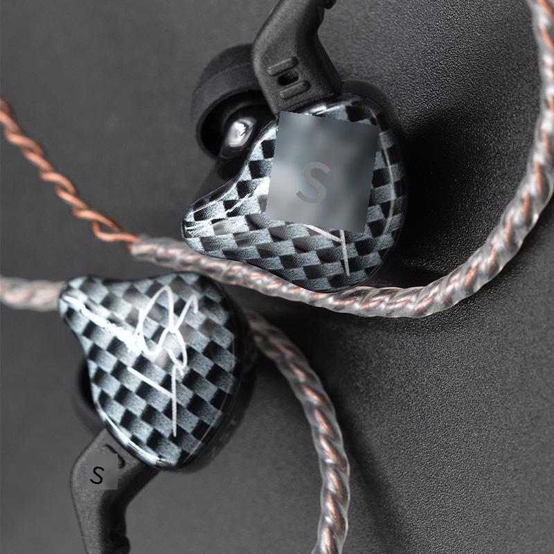 Tai nghe vòng sắt KZ-ZST giá thấp nhất tai nghe sắt chuyển động trong tai điện thoại di động có loa siêu trầm điều khiển bằng dây tai nghe nhạc kép