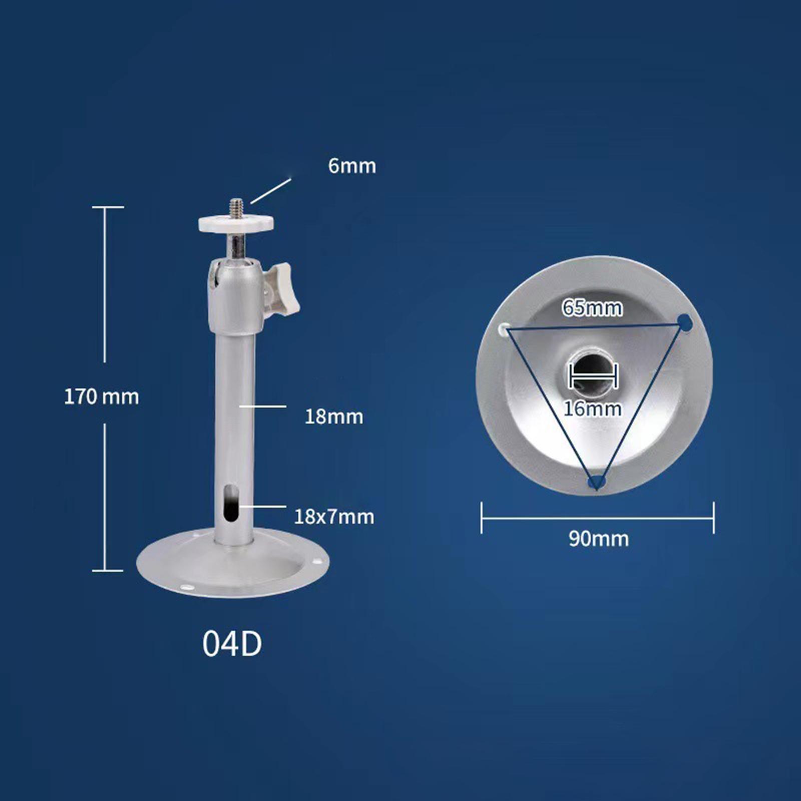 Camera Holder Video Camera Bracket Indoor Outdoor Adjustable Angle Aluminium Alloy Camera Accessories Monitor Camera Bracket