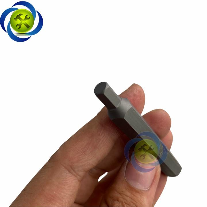 Mũi vít đóng lục giác 4mm Kingtony 168004H thân 10mm dài 80mm