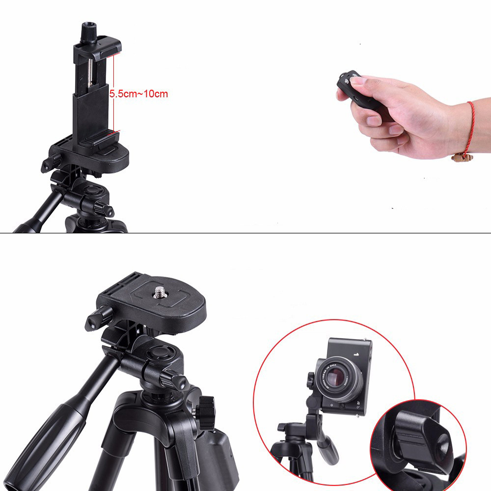 Gậy tripod 3388 kèm nút bluetooth