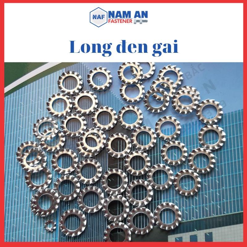 300 con Long đền gai M6, M8, tán long đen gai, long đền Mạ trắng hàng đẹp, chất lượng