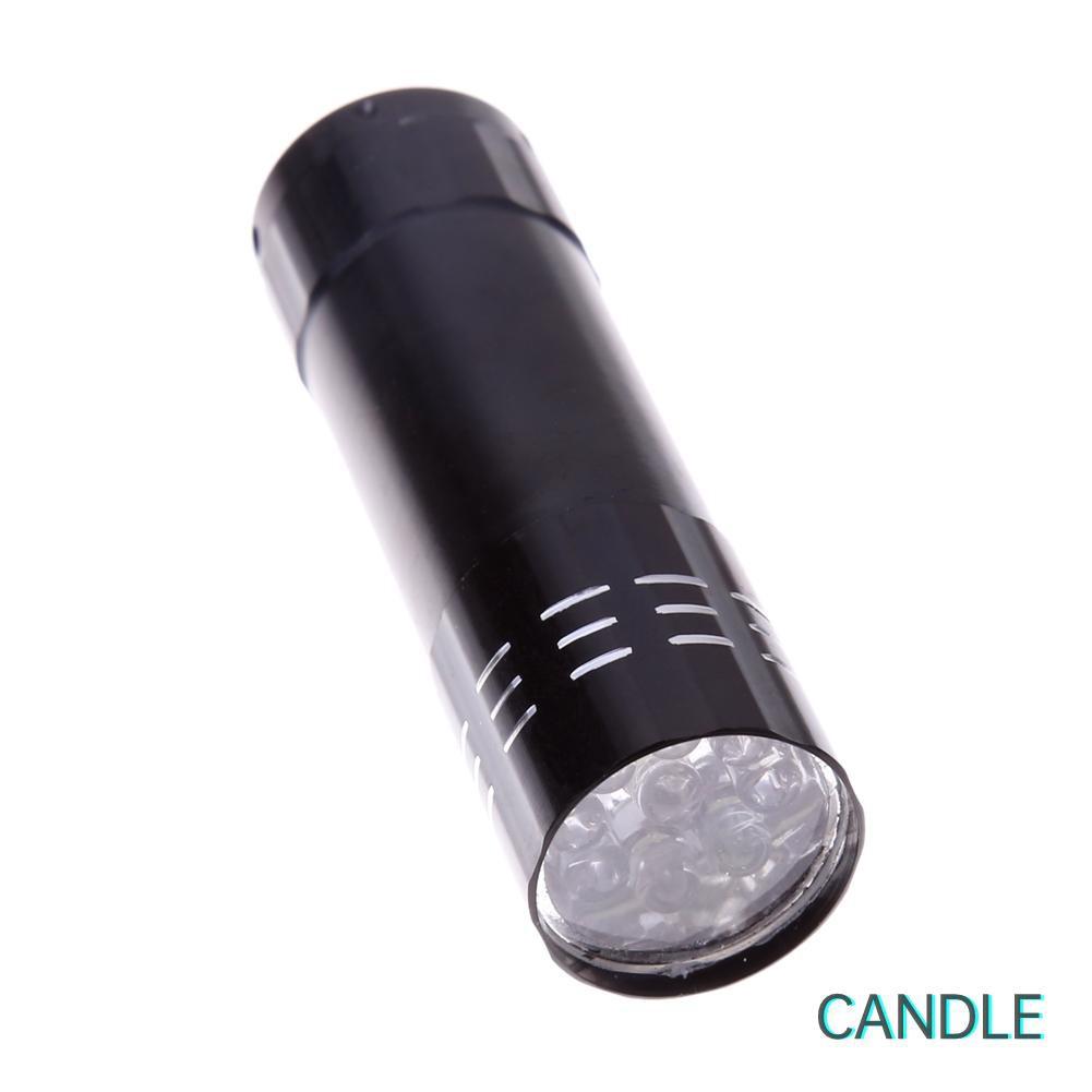 Đèn Pin 9 Bóng Led 3 Pin Aaa