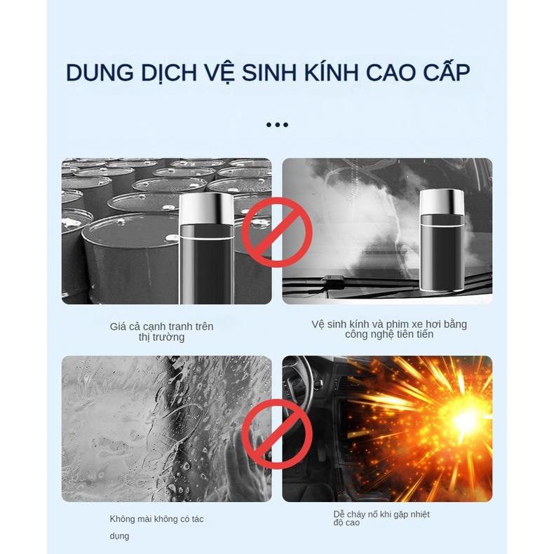 Dung dịch tẩy ố mốc kính Làm Sạch Màng Dầu Bộ Làm Sạch Màng Dầu Xe Hơi