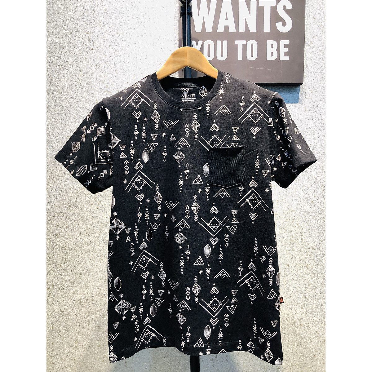 Áo t - shirt cổ tròn body nam chất cotton 100% thương hiệu Fezzio