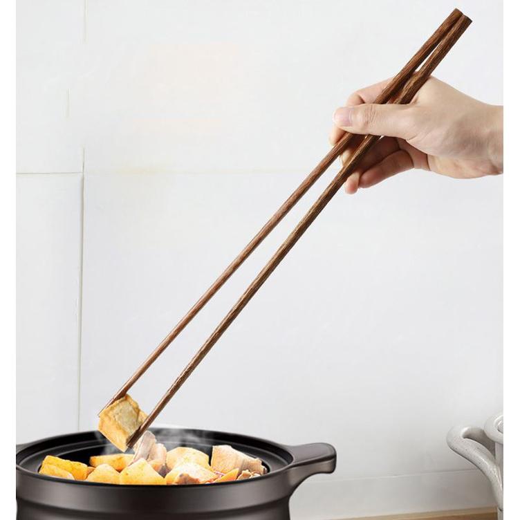 Một đôi đũa chiên xào bằng tre dài 42cm