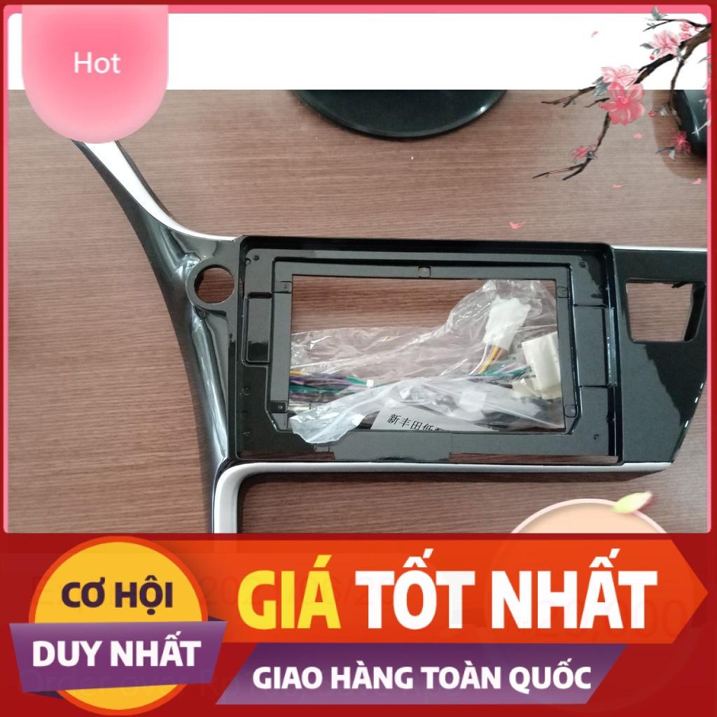 Mặt dưỡng lắp màn hình Android - Toyota Altis 2017-2018 (9 inch) - JACK ZIN