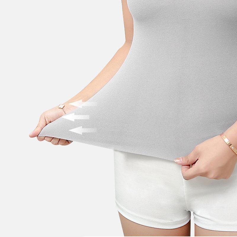 Phụ Nữ Mới Quần Lót Sinh Nhiệt Chữ V Gợi Cảm Giữ Ấm Giữ Nhiệt Xe Tăng Cao Cấp Thoáng Khí Liền Mạch Nhung Lót (Áo Vest Áo Lót Không Gọng Đen