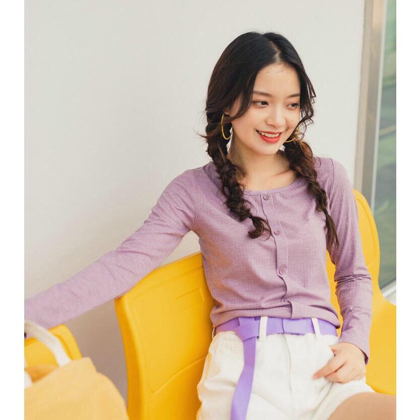 Áo thun body nữ tay dài phong cách 141