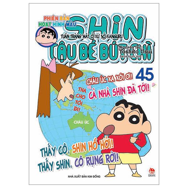 Shin - Cậu Bé Bút Chì - Phiên Bản Hoạt Hình Màu - Tập 45: Tuần Trăng Mật Ở Xứ Sở Kanguru